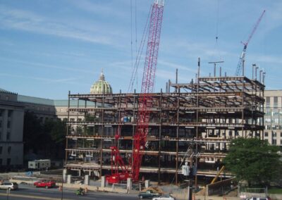 Structural steel and precast erection — photo 2