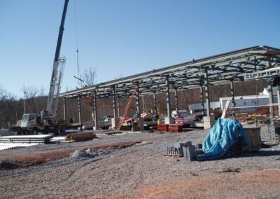 Structural steel and precast erection — photo 6