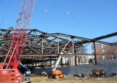 Structural steel and precast erection — photo 8