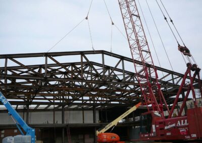 Structural steel and precast erection — photo 9