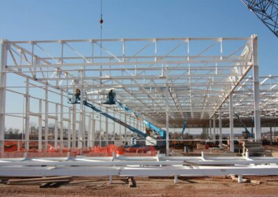 Structural steel and precast erection — photo 11