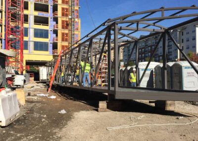 Structural steel and precast erection — photo 12