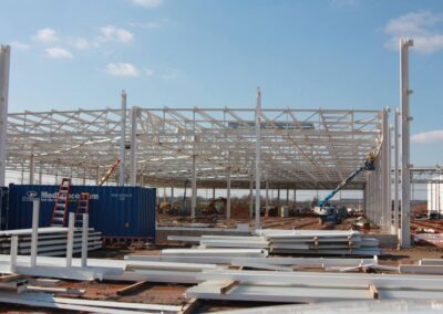 Structural steel and precast erection — photo 13